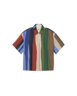 Blouse poplin à rayures river Anna