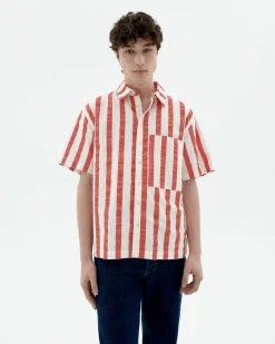 Chemise baggy rouge Kurt