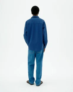 Chemise seersucker Haru