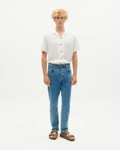 Jean bleu clair slim fit 5 Pockets