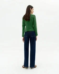 Jean marine taille haute Theresa