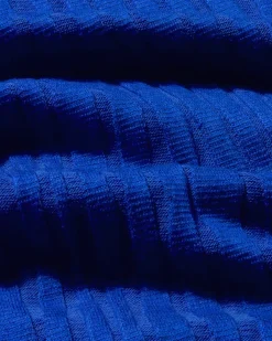 Pantalon comfy en maille bleu Ecovero Naia