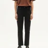 Pantalon noir droit Nele