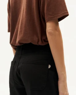 Pantalon noir droit Nele