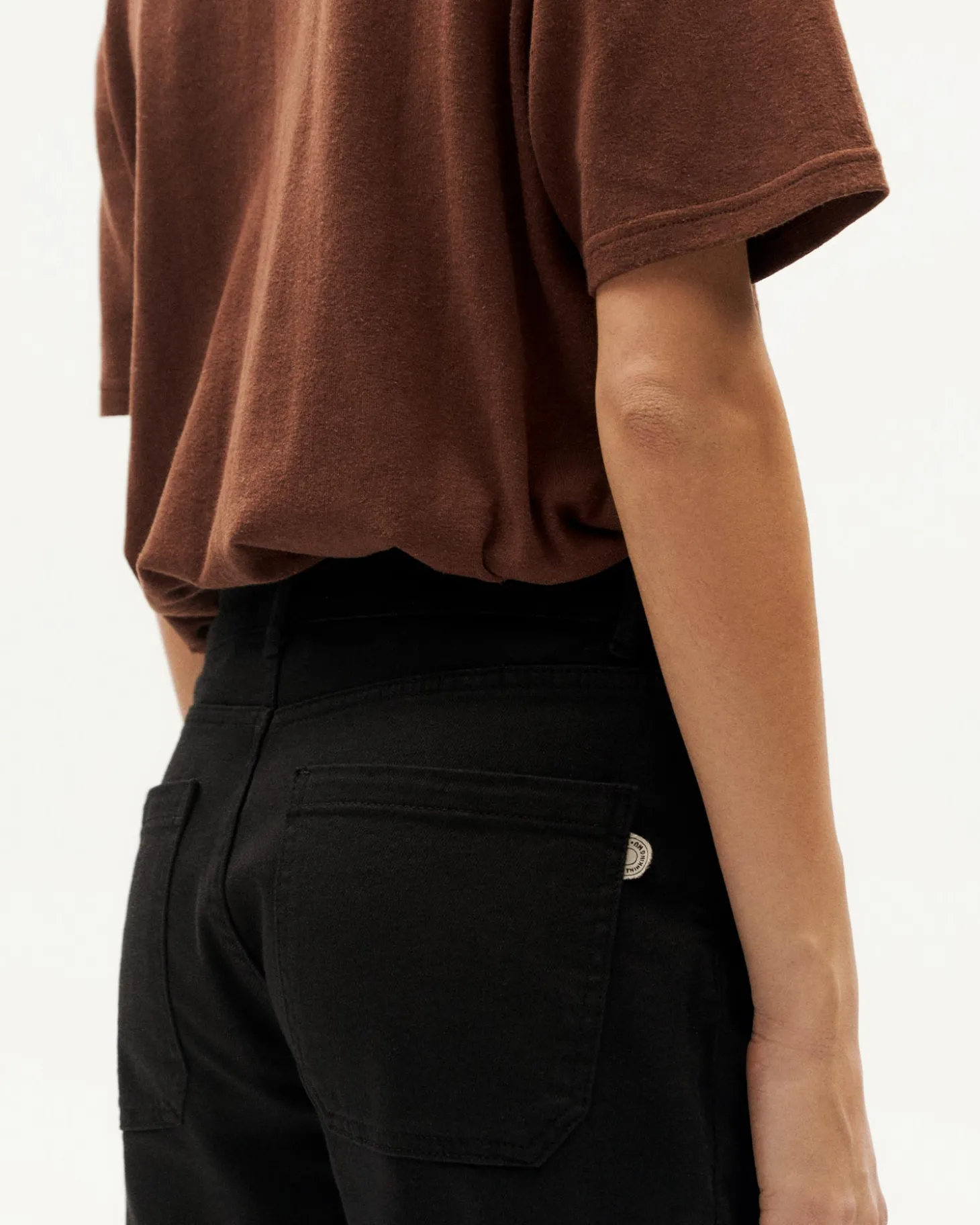 Pantalon noir droit Nele