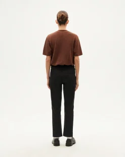 Pantalon noir droit Nele