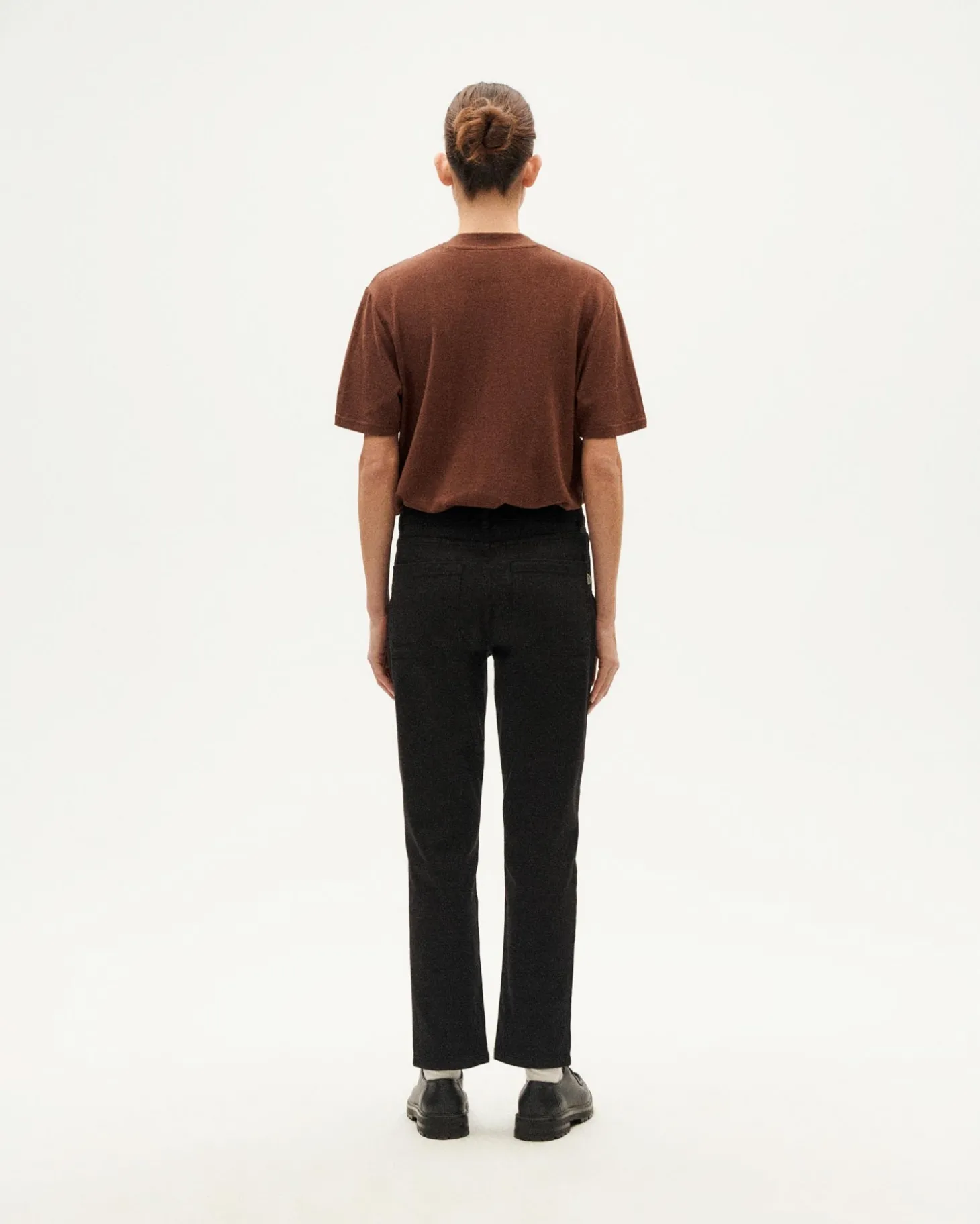 Pantalon noir droit Nele