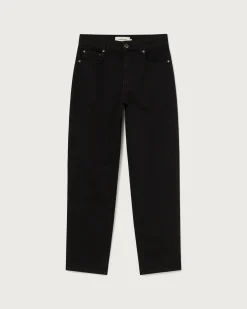 Pantalon noir droit Nele