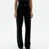 Pantalon noir taille haute Theresa