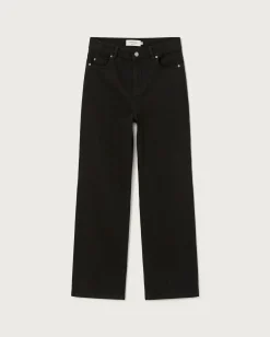 Pantalon noir taille haute Theresa