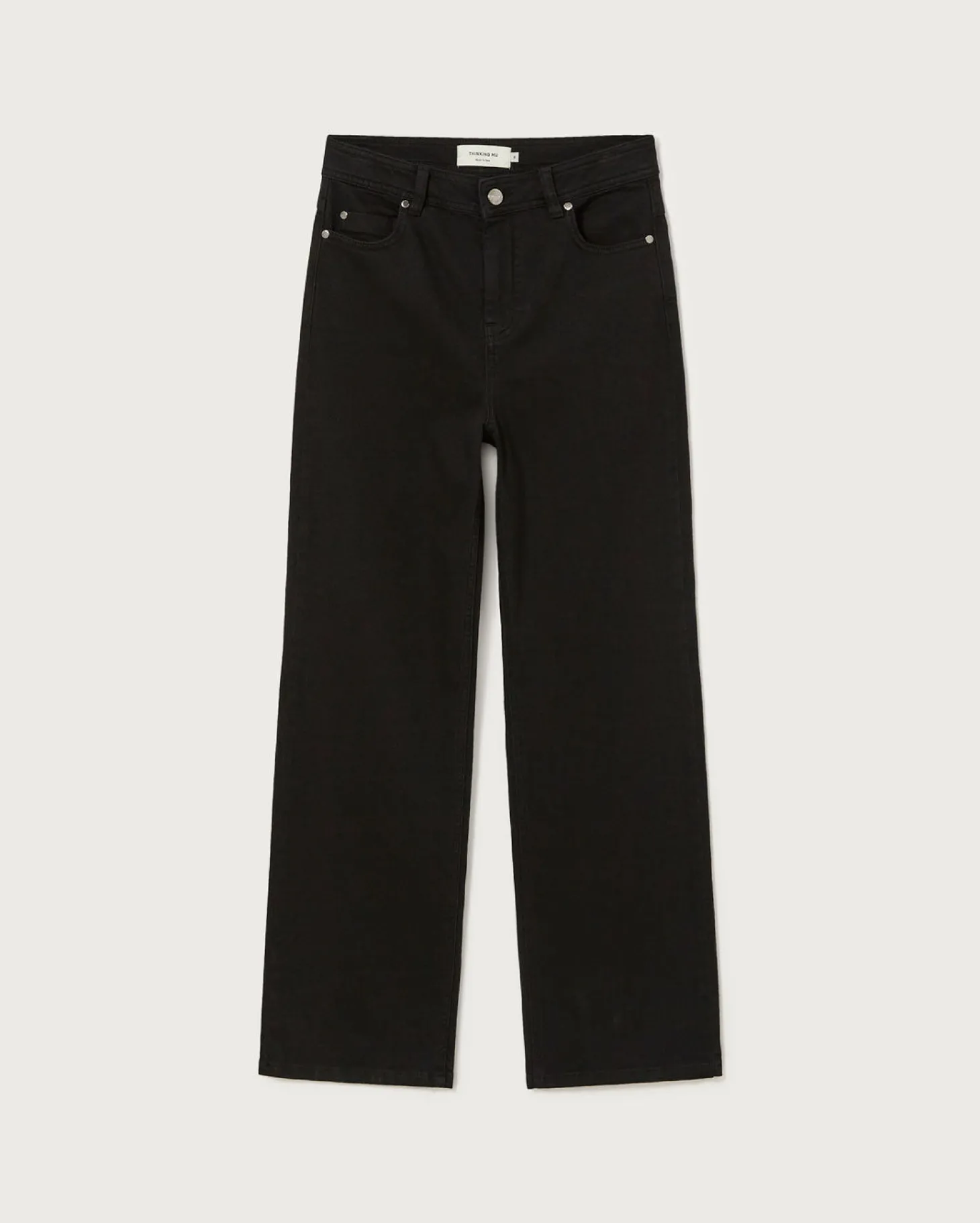 Pantalon noir taille haute Theresa