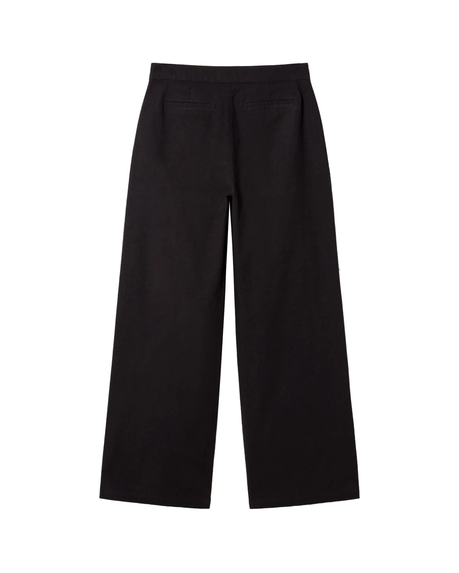 Pantalon noir taille haute Karina