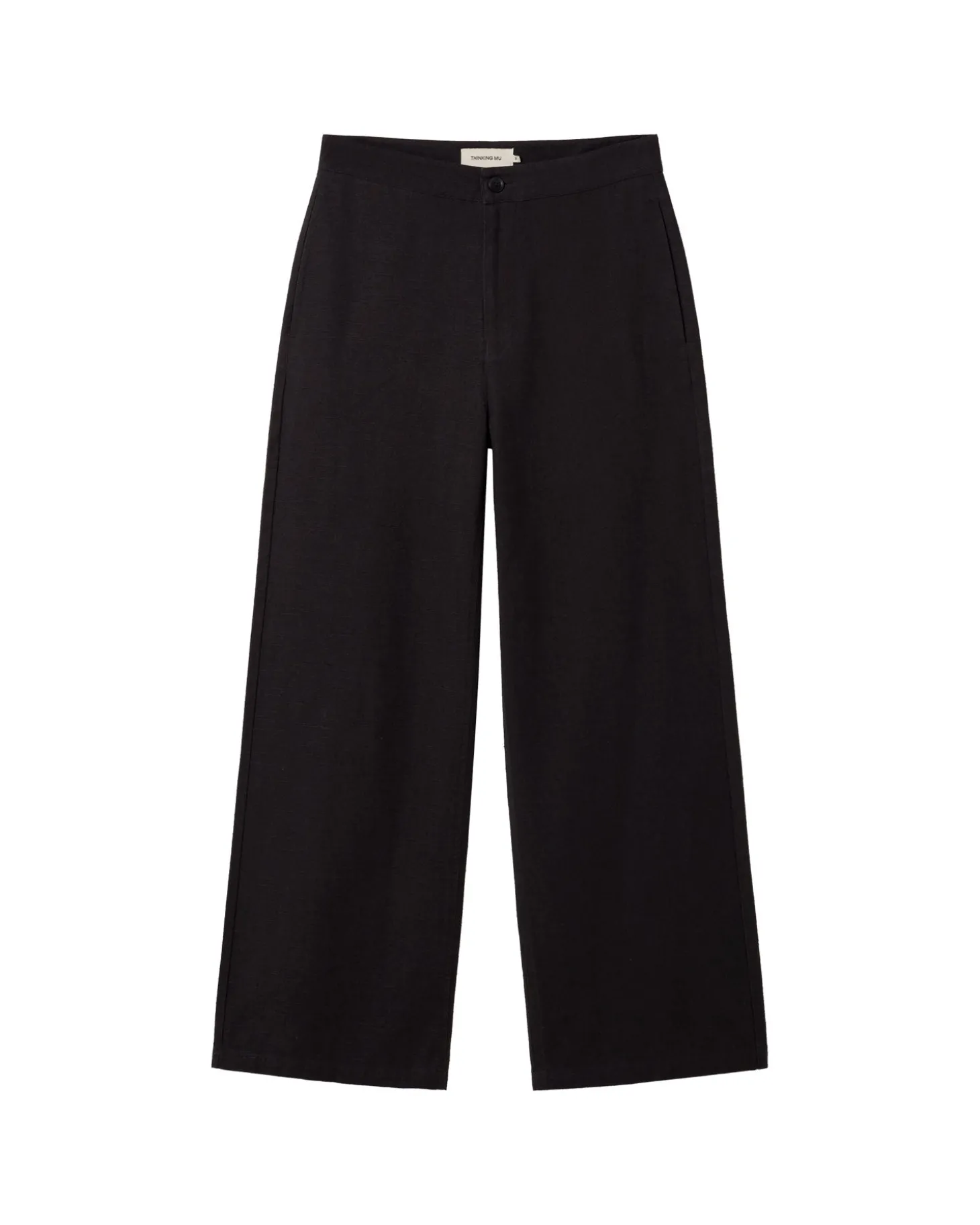 Pantalon noir taille haute Karina