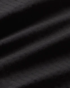 Pantalon noir wide leg seersucker Manolita