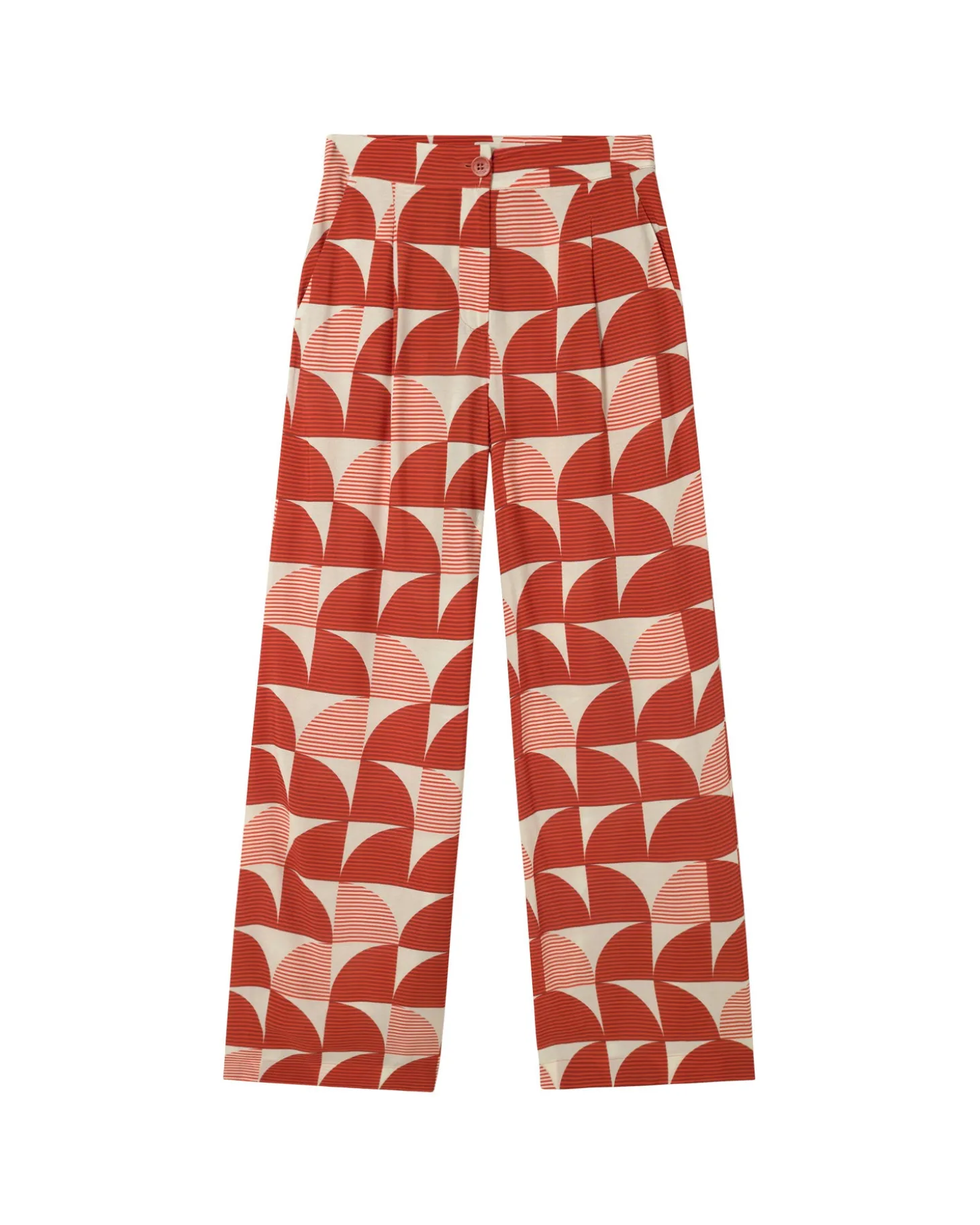 Pantalon wide leg estampé Ecovero shurberry Manolita