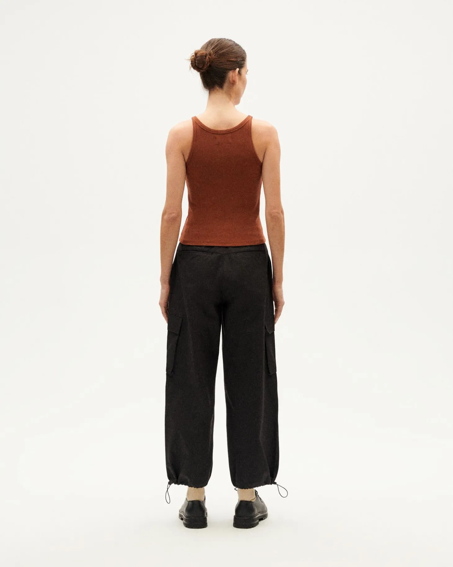 Top Halter marron Harriet