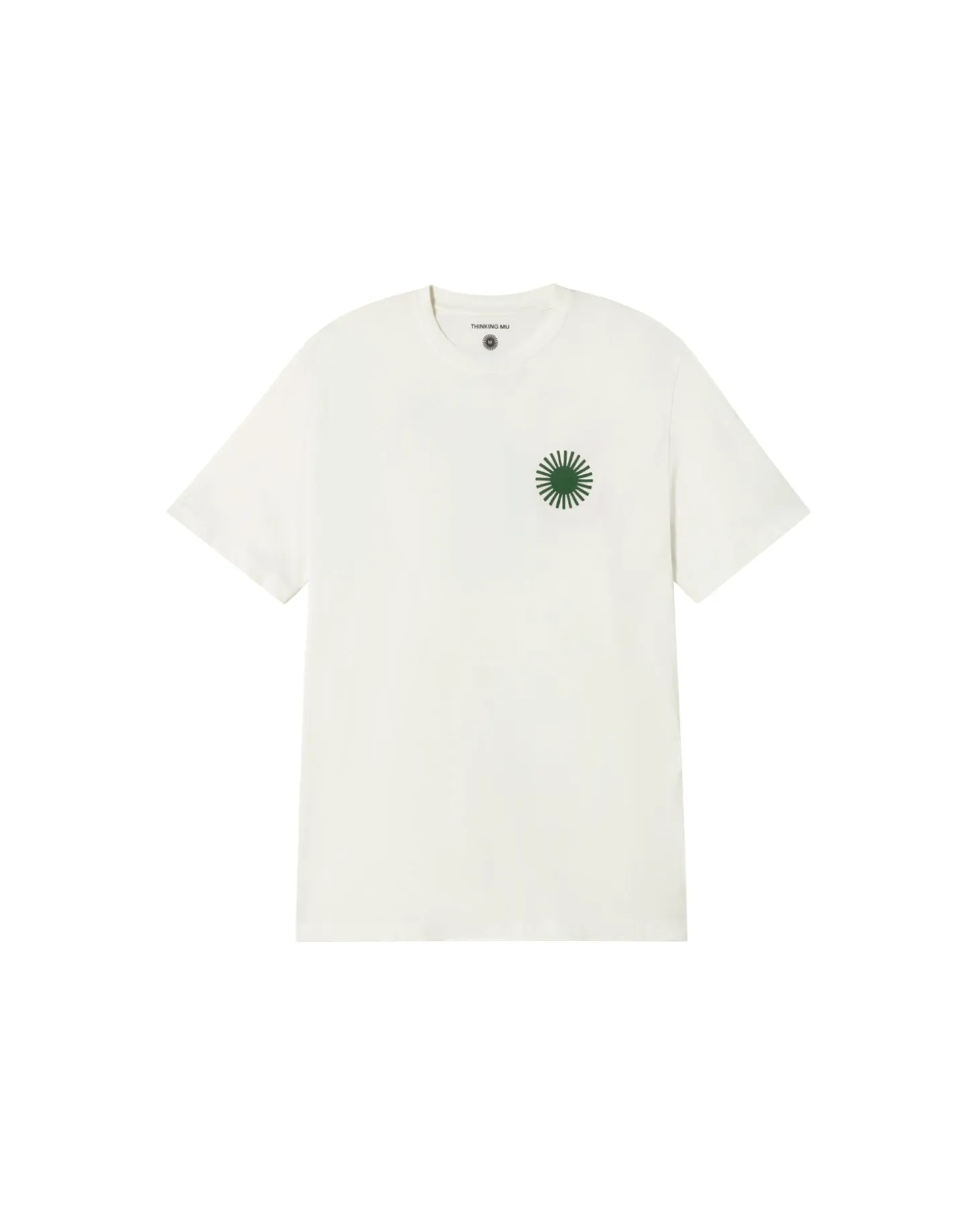T-shirt blanche Aaron sol type à dos