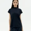 T-shirt marine basique Volta