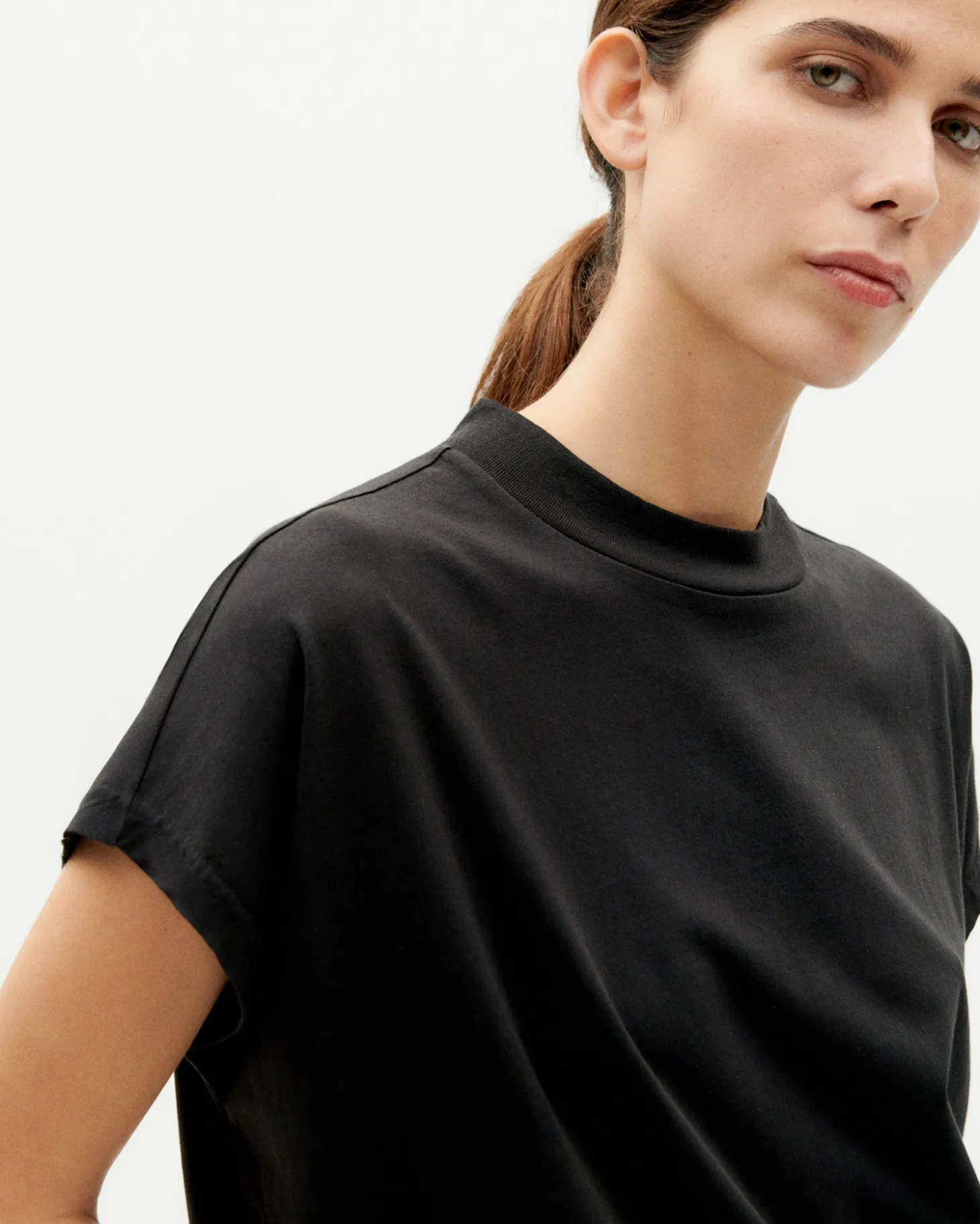 T-shirt noir basique Volta