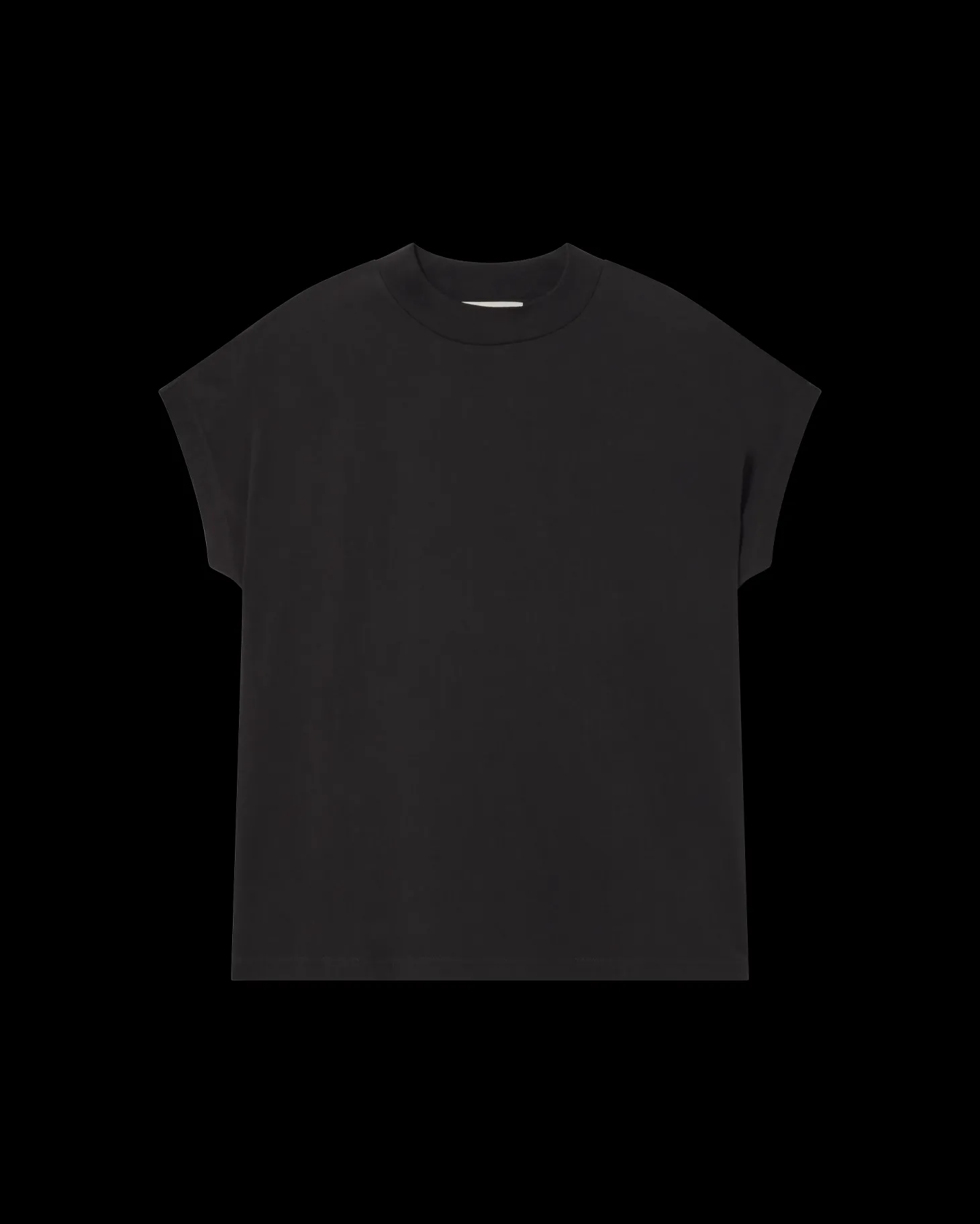 T-shirt noir basique Volta