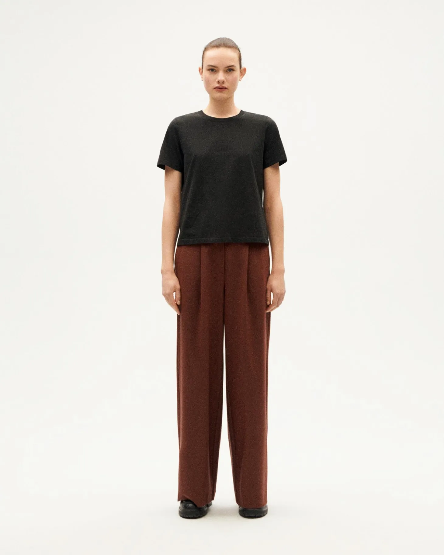 T-shirt noir Ida