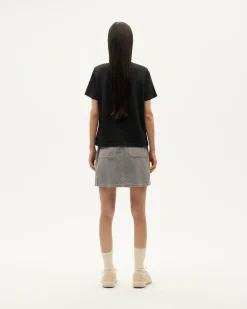T-shirt noir soleil Ida