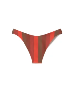 Bas de bikini à rayures firesand Sicilia