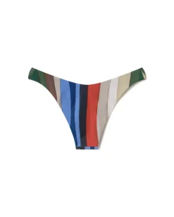 Bas de bikini à rayures river Sicilia