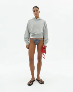 Bas de bikini réglable à carreaux vichy Palermo