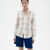 Blouse à carreaux Katha