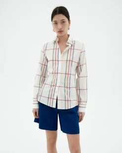 Blouse à carreaux Katha