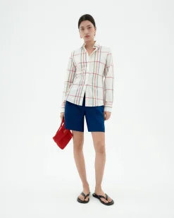 Blouse à carreaux Katha