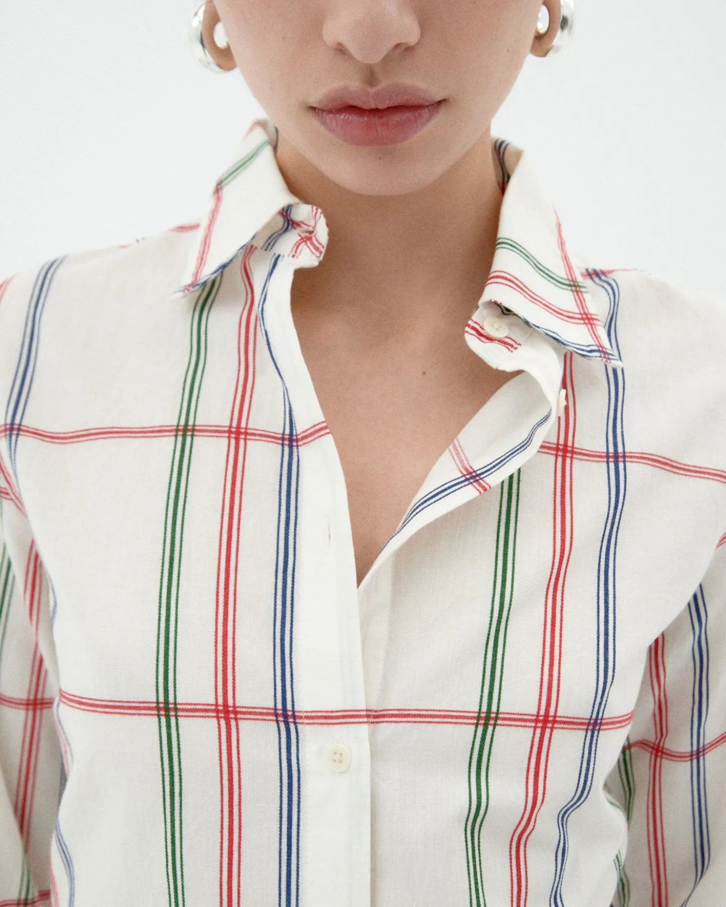 Blouse à carreaux Katha