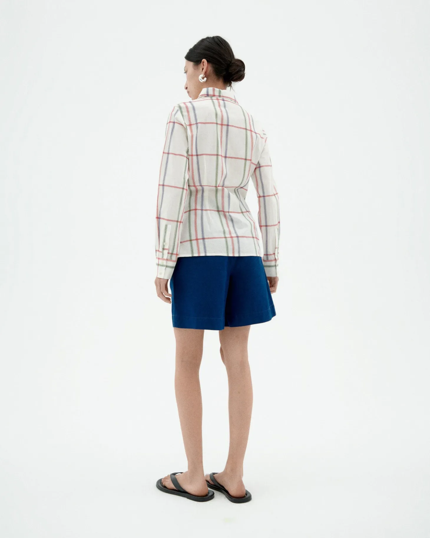 Blouse à carreaux Katha