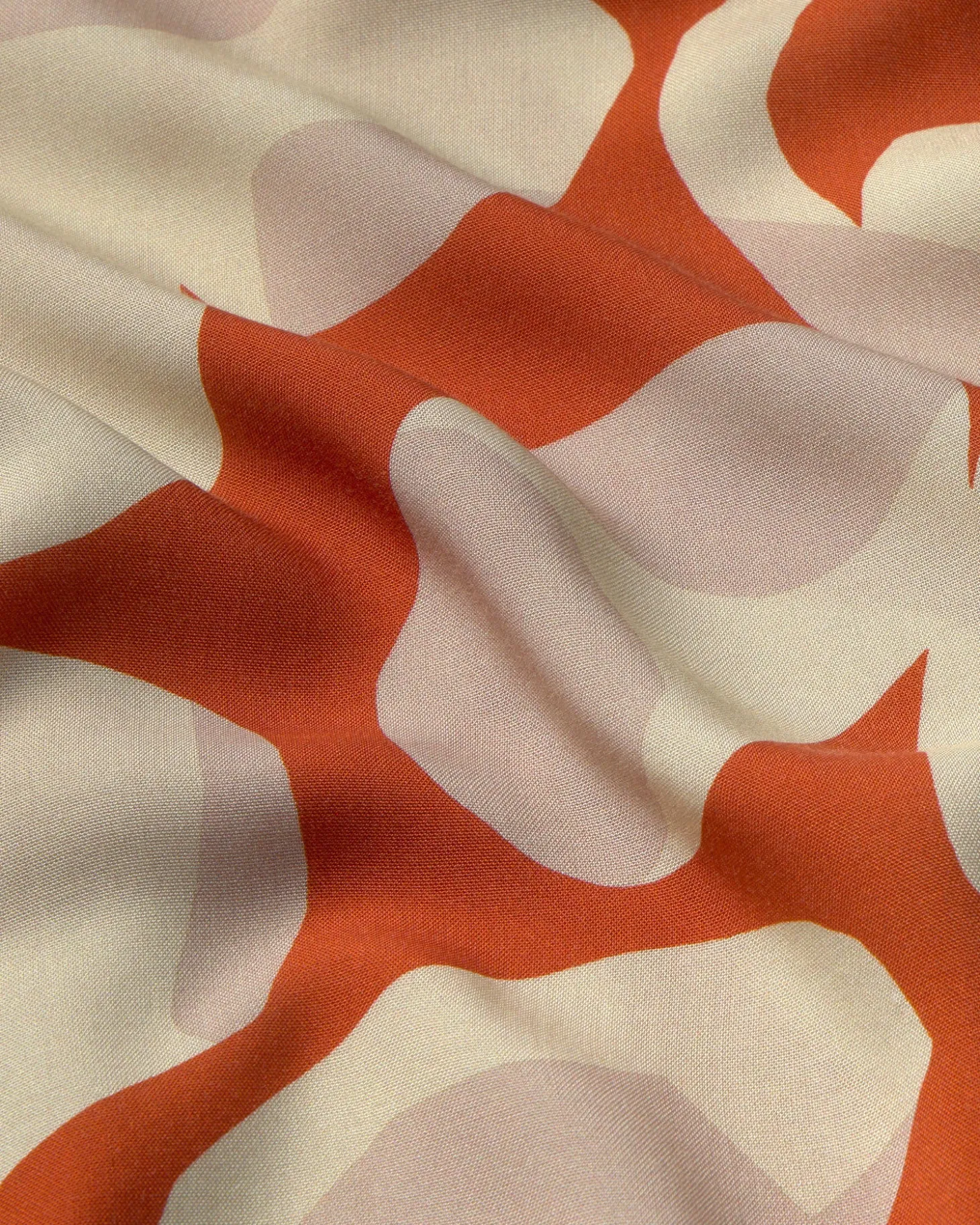 Blouse orange Ecovero leaf Ava