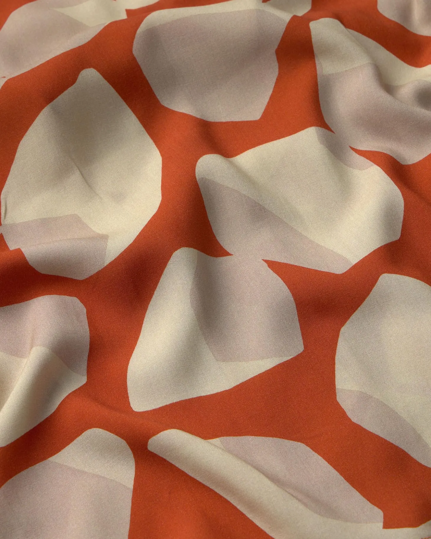 Blouse orange Ecovero leaf Libelula