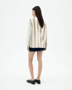 Blouse poplin à rayures Marcelle