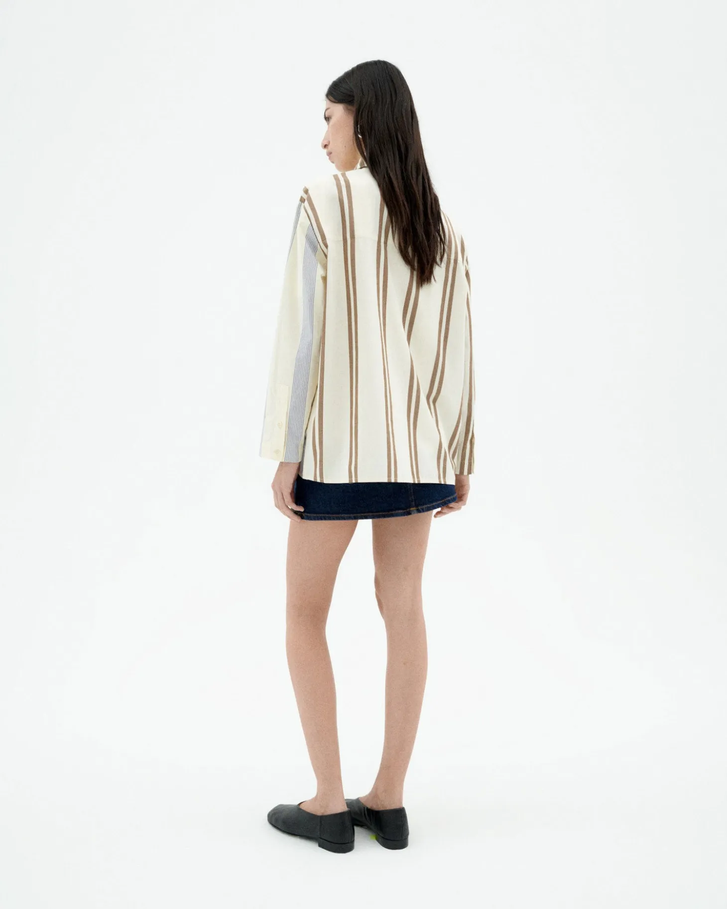 Blouse poplin à rayures Marcelle