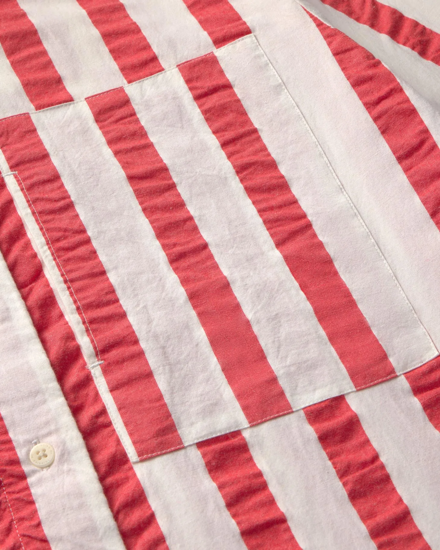 Blouse seersucker à rayures Marcelle