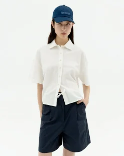Blouse texturisée blanche Anna
