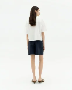 Blouse texturisée blanche Anna