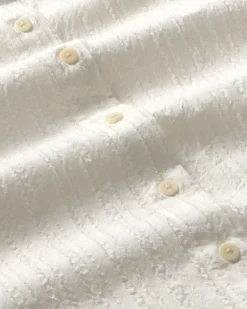 Blouse texturisée blanche Anna