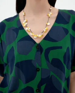 Blouse verte Ecovero leaf Libelula