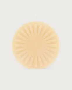 Bougie beige Sol