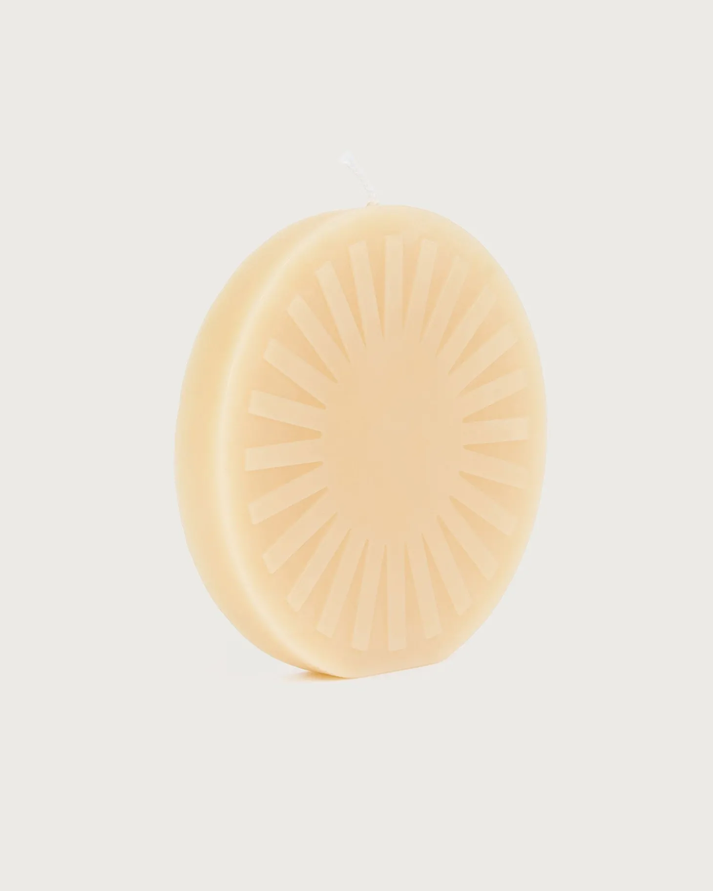 Bougie beige Sol