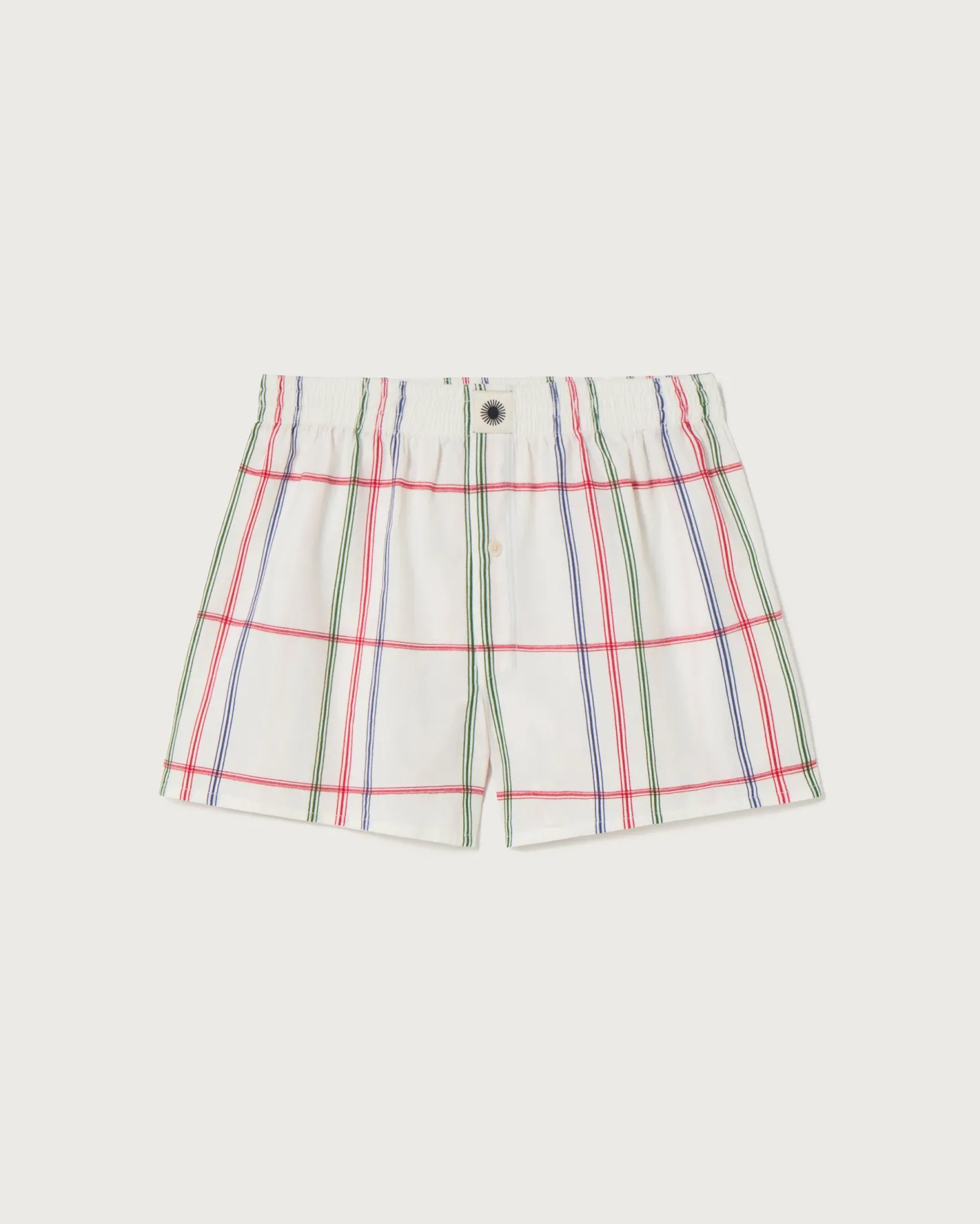 Boxers à carreaux