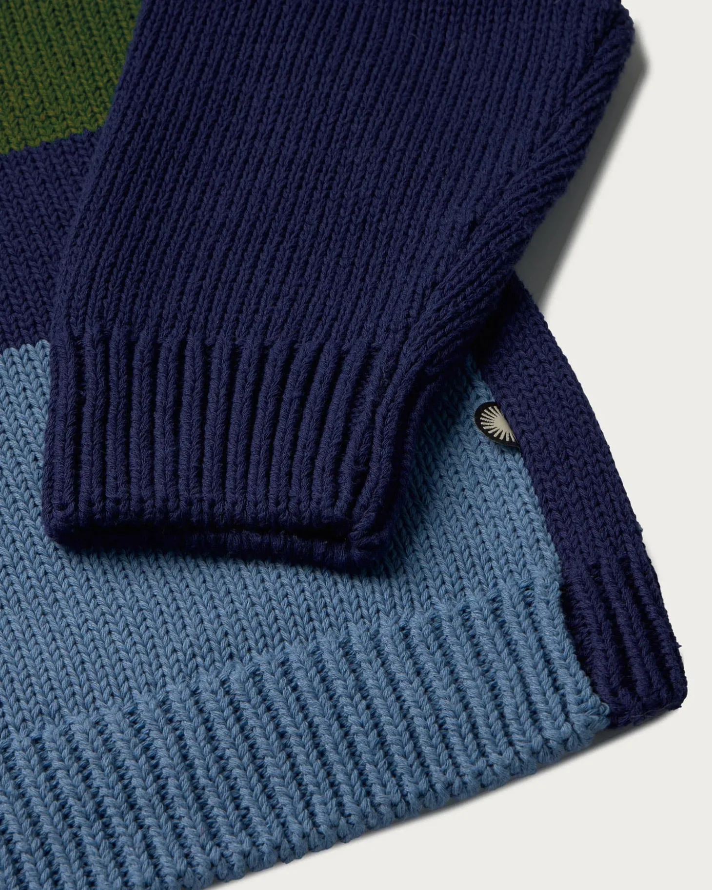 Cardigan multicolore en maille Nico