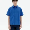 Chemise baggy bleue Kurt