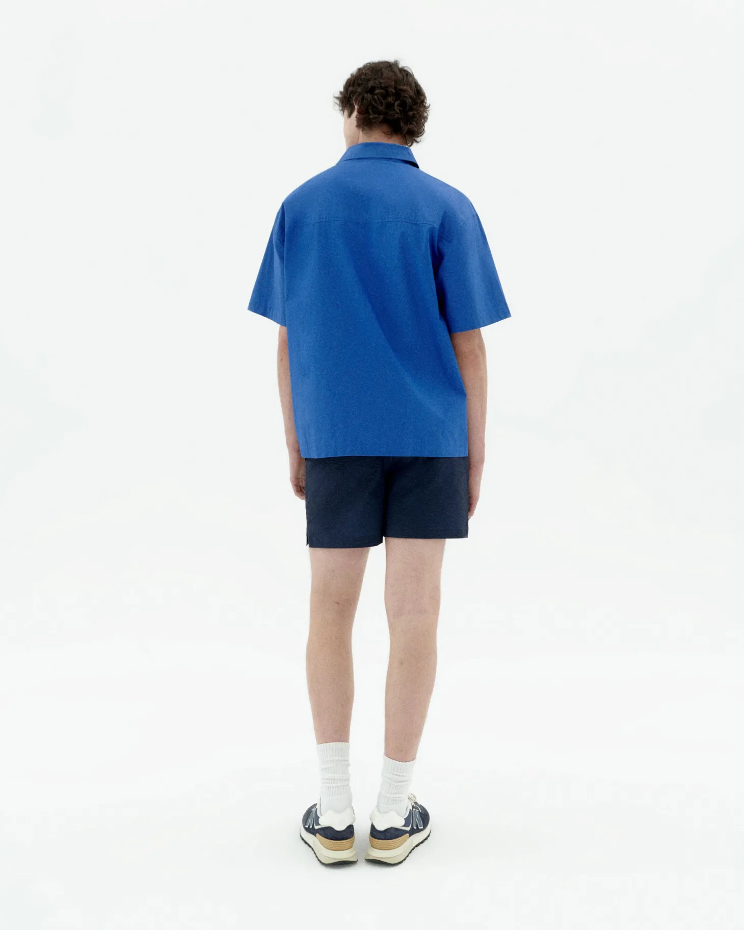 Chemise baggy bleue Kurt