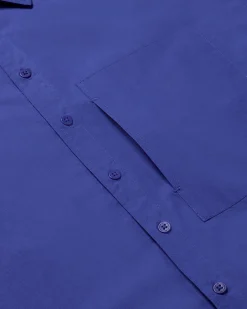 Chemise baggy bleue Kurt